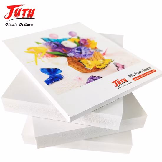Jutu 白、黒、赤、緑、青、黄色などの家庭用およびオフィス用家具白 PVC フォームボード